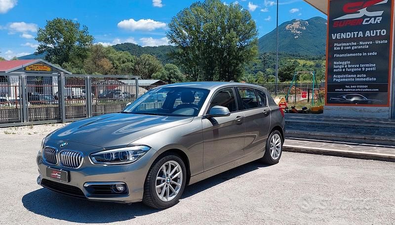Grigio Usata 2016 BMW 118 Efficient Dynamics Due volumi | 10.900 € (Buon prezzo) - Immagine 1/4