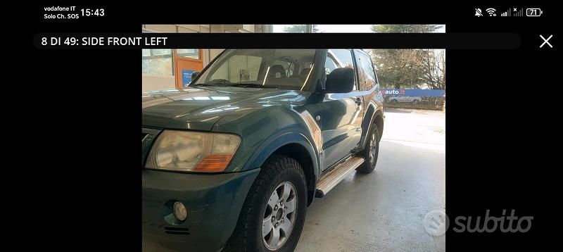 Usata Mitsubishi Pajero 2005 Verde SUV