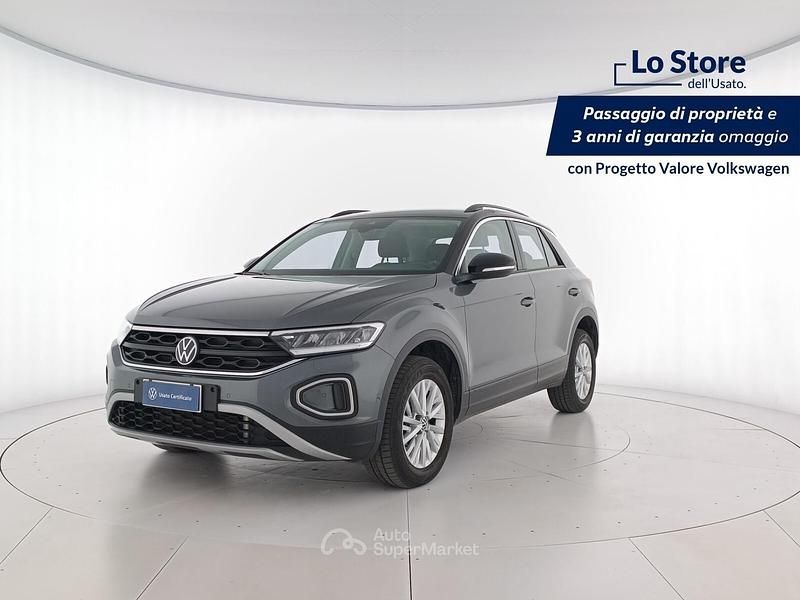 Usata VW T-Roc Life 150 CV (110 kW) 2025 Indium grey metallizzato nero SUV