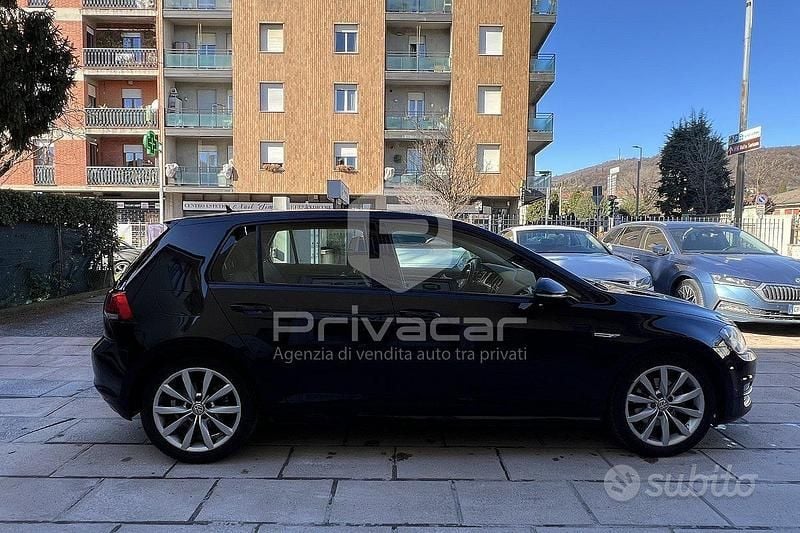 Usata VW Golf VII Executive 150 CV (110 kW) 2015 Nero Utilitaria