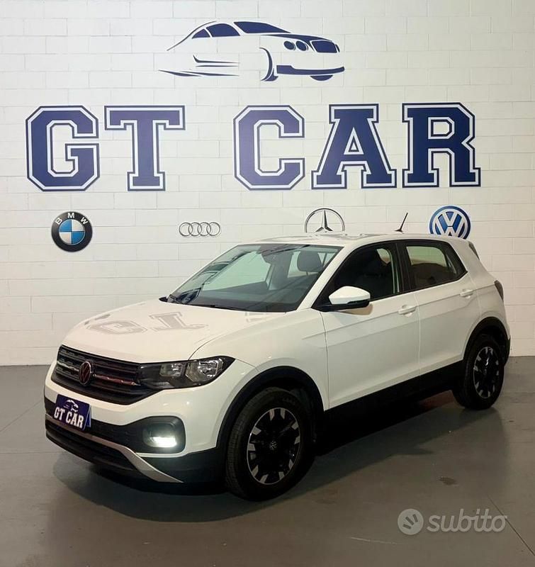 Bianco Usata 2021 VW T-Cross Sportline SUV | 16.500 € (Ottimo prezzo) - Immagine 1/4