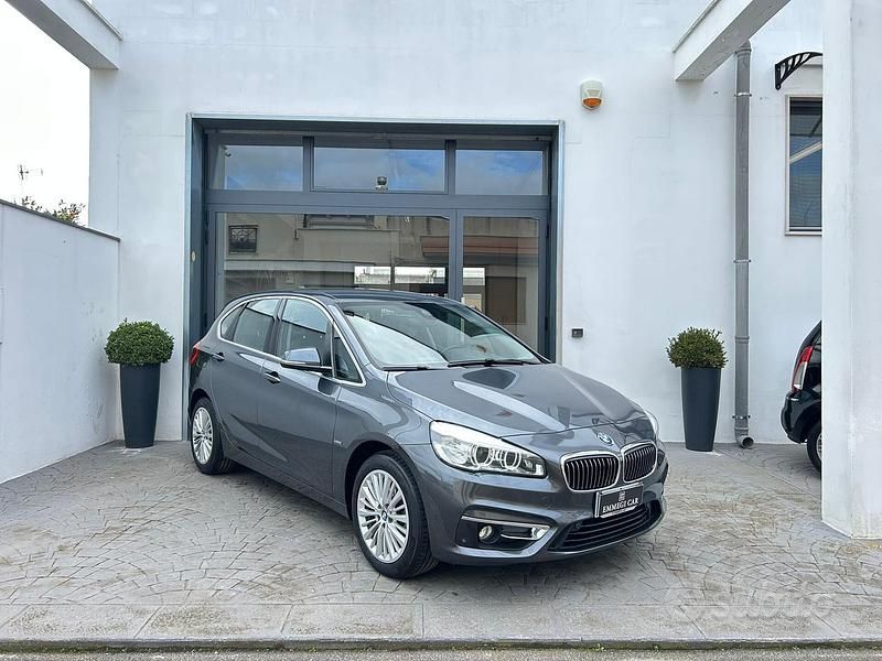 Usata BMW 216 Active Tourer Luxury Line 116 CV (85 kW) 2018 Grigio Monovolume