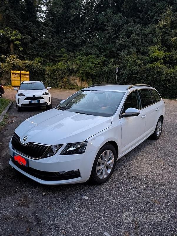 Usata Skoda Octavia 116 CV (85 kW) 2019 Bianco Station wagon