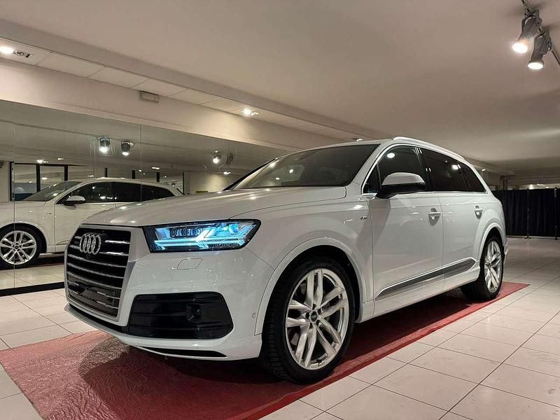Usata Audi Q7 S-Line 286 CV (210 kW) 2019 Bianco SUV