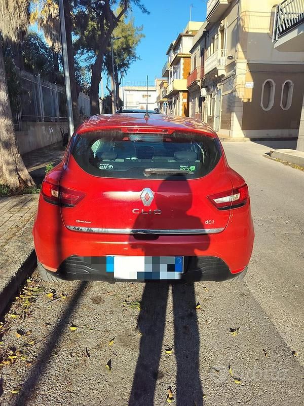 Usata Renault Clio IV 75 CV (55 kW) 2016 Rosso Berlina