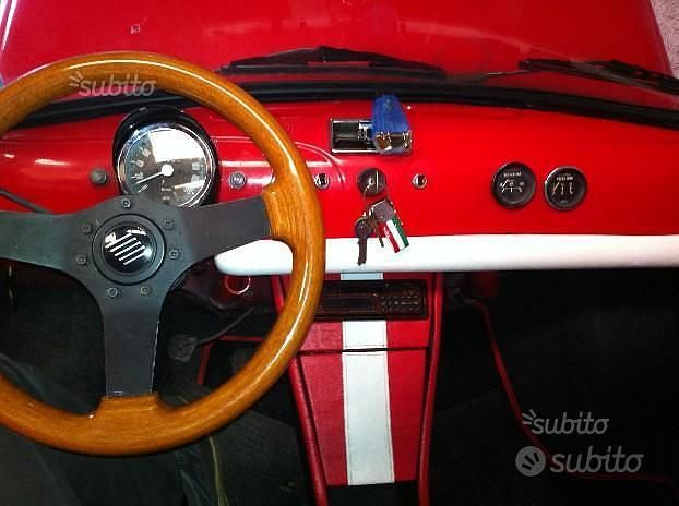 Usata Fiat 500 1960 Rosso Berlina