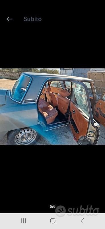 Usata Alfa Romeo 2000 1988 Grigio Berlina