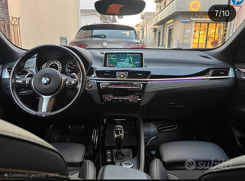 Usata BMW X2 M Sport 190 CV (139 kW) 2021 Nero SUV