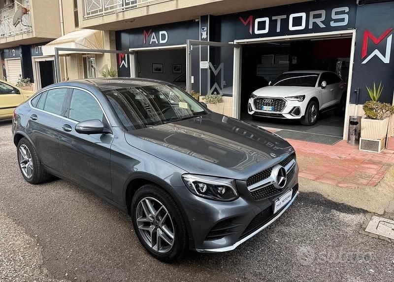 Usata Mercedes GLC250 Exclusive 204 CV (150 kW) 2018 Grigio Coupé