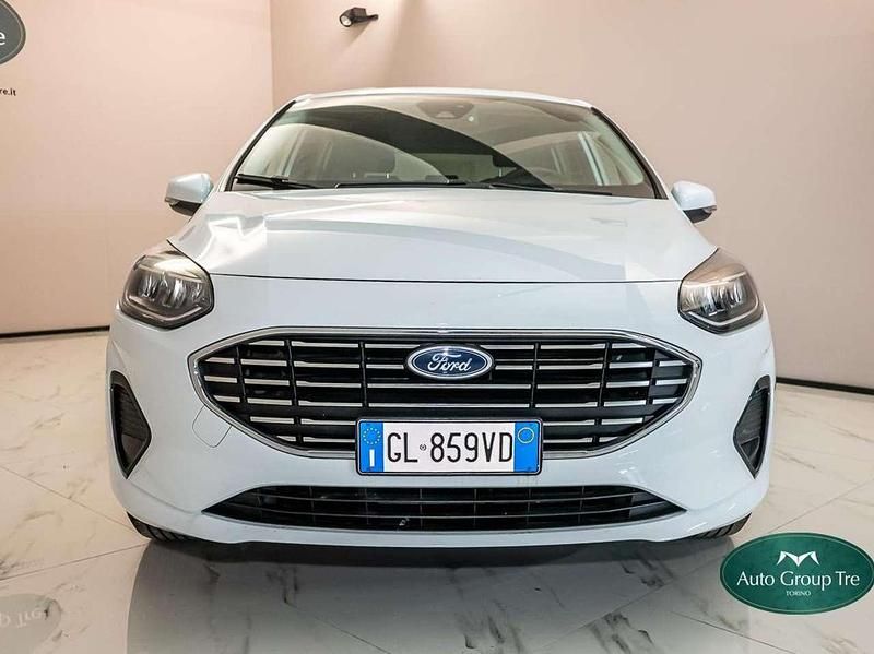 Usata Ford Fiesta Titanium 75 CV (55 kW) 2022 Bianco Berlina