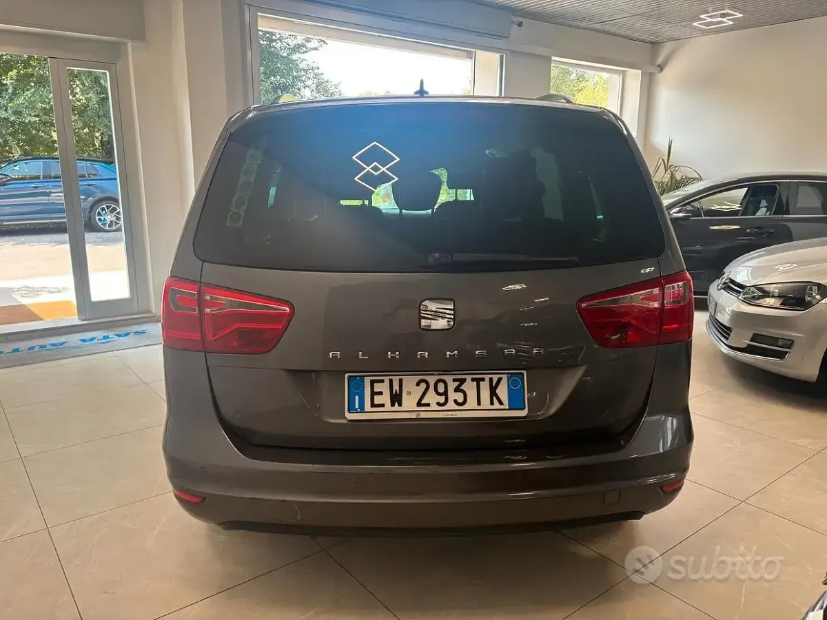 Usata Seat Alhambra I-Tech 140 CV (102 kW) 2014 Grigio Monovolume