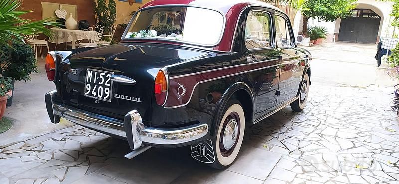 Usata Fiat 1100 Lusso 1970 Nero Berlina