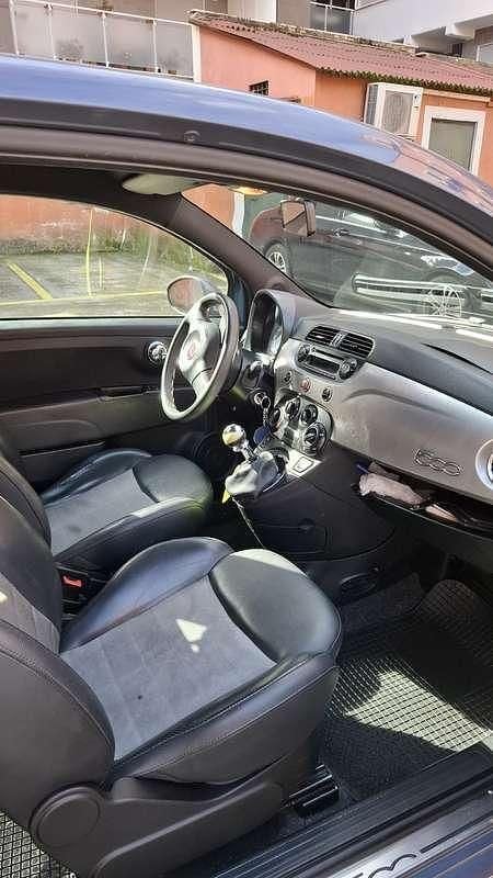 Usata Fiat 500 86 CV (63 kW) 2011 Blu Utilitaria