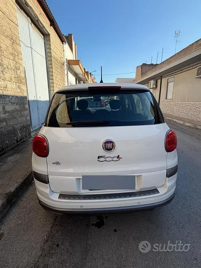 Usata Fiat 500L Cross 95 CV (69 kW) 2018 Bianco Monovolume