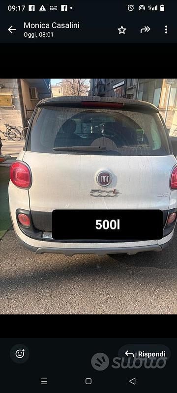 Usata Fiat 500L 85 CV (62 kW) 2013 Bianco Monovolume