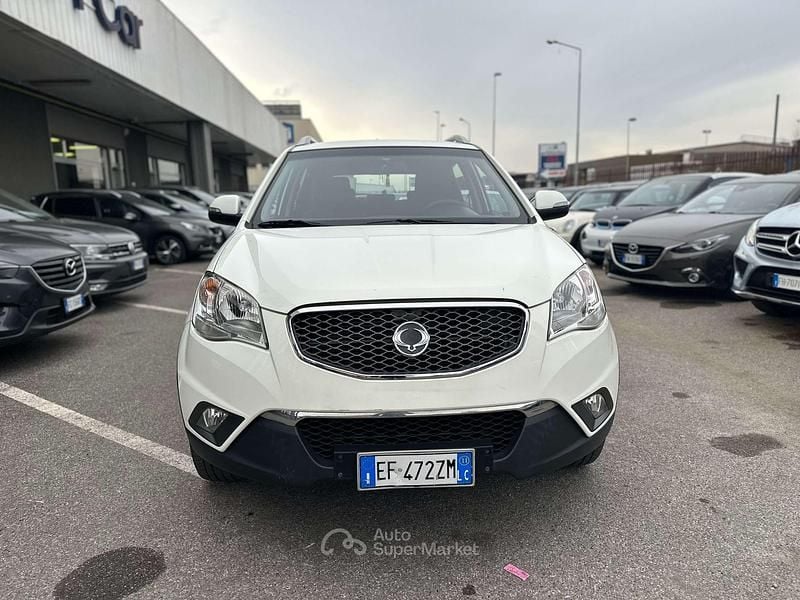 Usata SsangYong Korando 175 CV (128 kW) 2011 Bianco SUV