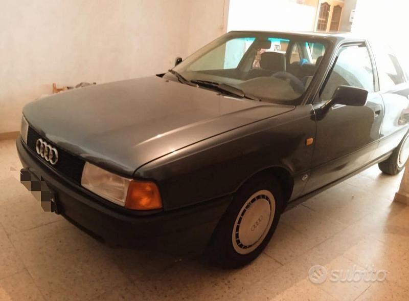 Usata Audi 80 1990 Verde Berlina