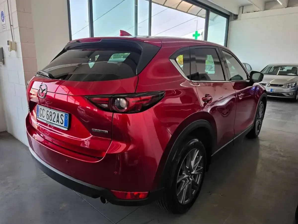 Usata Mazda CX-5 Exclusive 184 CV (135 kW) 2021 Rosso SUV