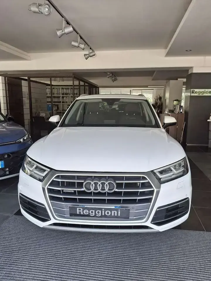 Usata Audi Q5 S-Line 190 CV (139 kW) 2018 Bianco SUV