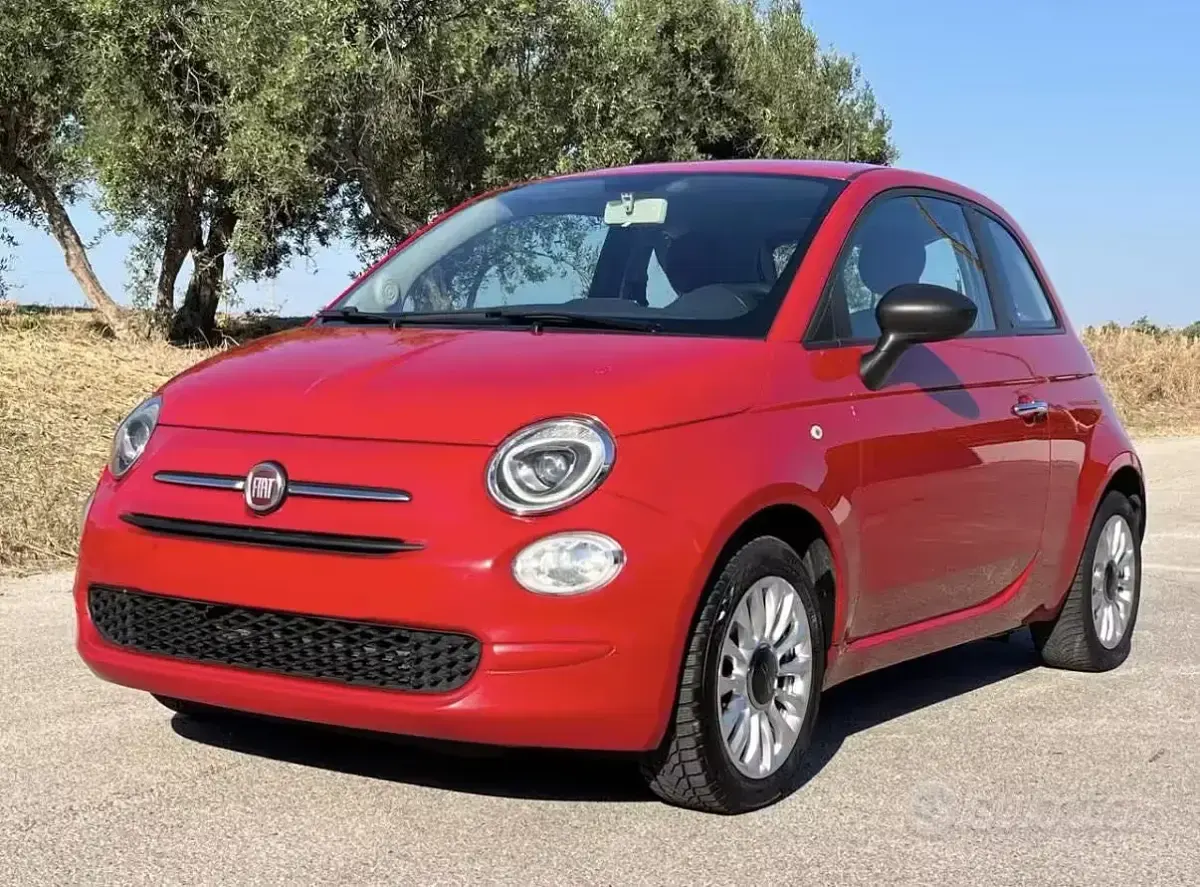 Usata Fiat 500 Pop 69 CV (50 kW) 2015 Rosso Utilitaria