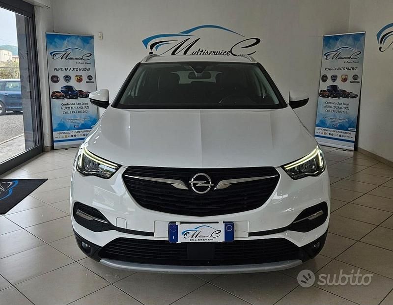 Usata Opel Grandland X Innovation 120 CV (88 kW) 2018 Bianco SUV