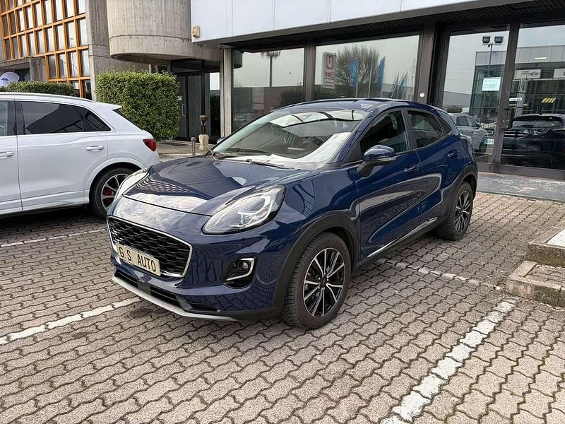 Usata Ford Puma Titanium 125 CV (91 kW) 2022 Blu SUV