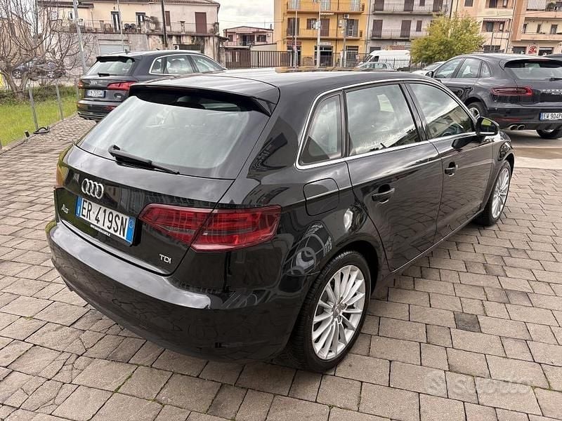 Usata Audi A3 Ambiente 150 CV (110 kW) 2013 Nero Berlina