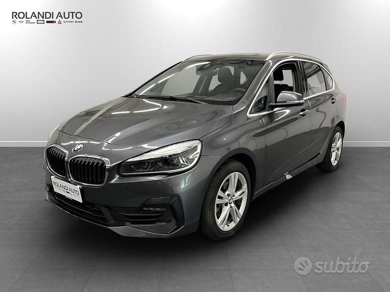 Usata BMW 216 Active Tourer 116 CV (85 kW) 2019 Grigio Monovolume
