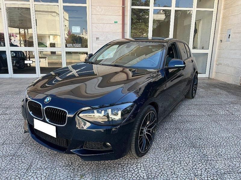 Usata BMW 118 M Sport 150 CV (110 kW) 2013 Blu Utilitaria