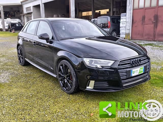 Usata Audi A3 Sport 150 CV (110 kW) 2017 Nero Berlina