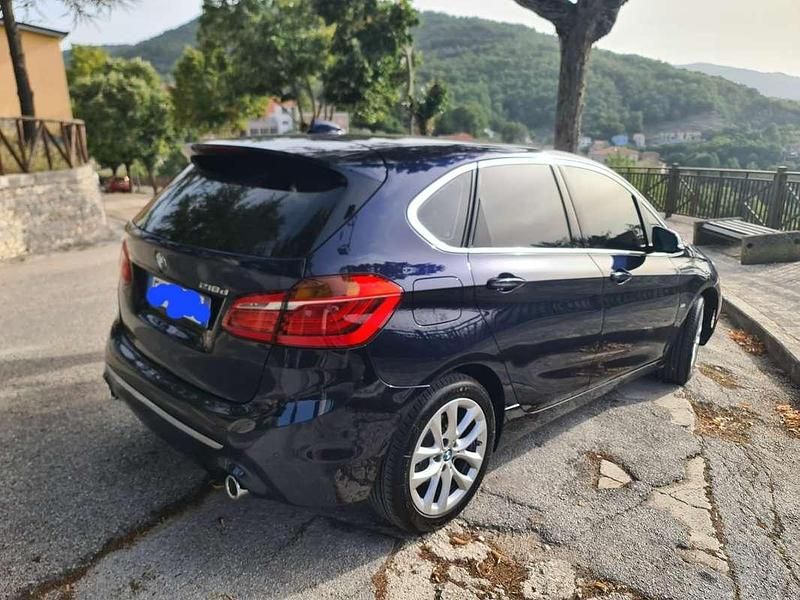Usata BMW 218 Active Tourer Luxury Line 150 CV (110 kW) 2019 Blu/azzurro Monovolume