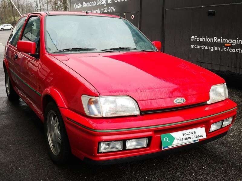 Usata Ford Fiesta RS 131 CV (96 kW) 1993 Rosso Utilitaria
