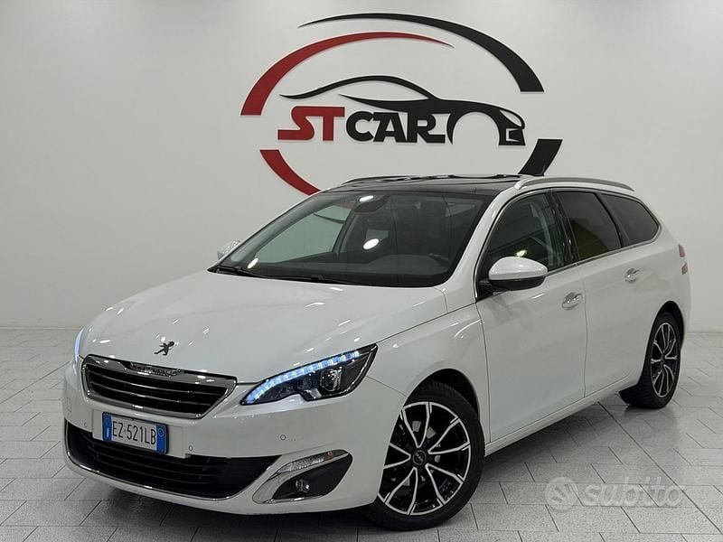Usata Peugeot 308 Allure 120 CV (88 kW) 2015 Bianco Station wagon