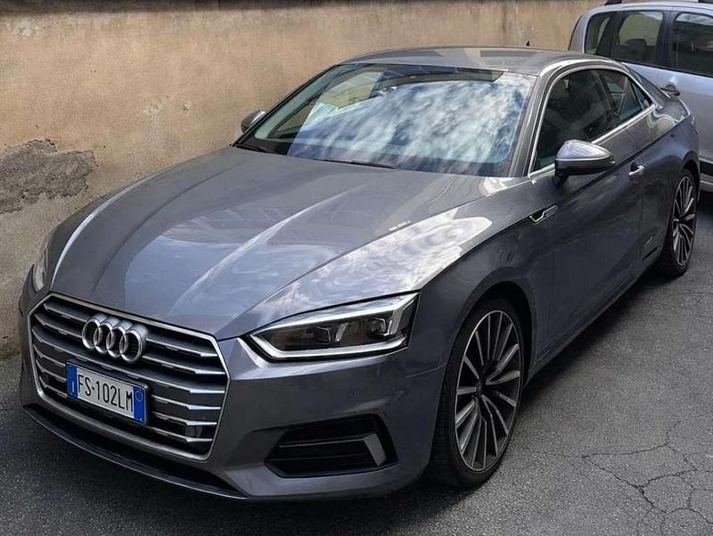 Usata Audi A5 Ambiente 190 CV (139 kW) 2018 Grigio Coupé