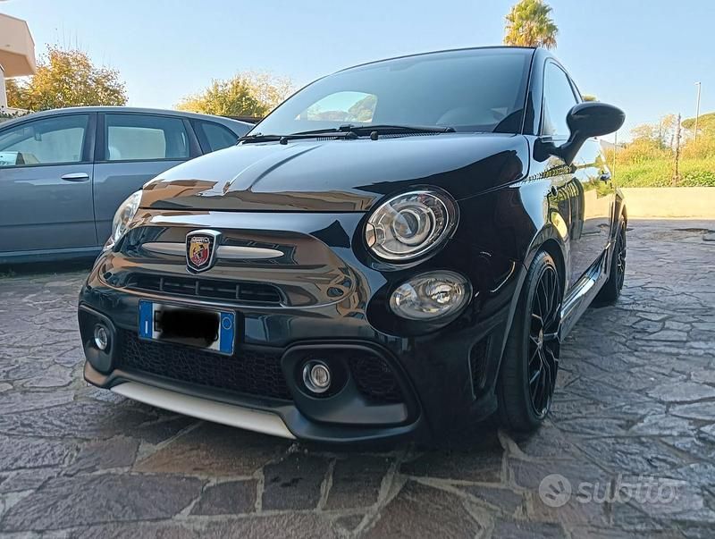 Usata Abarth 595C Turismo 307 CV (225 kW) 2013 Nero Cabrio