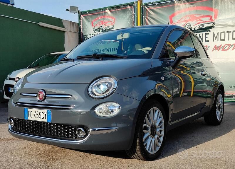 Usata Fiat 500 Lounge 69 CV (50 kW) 2016 Grigio Berlina