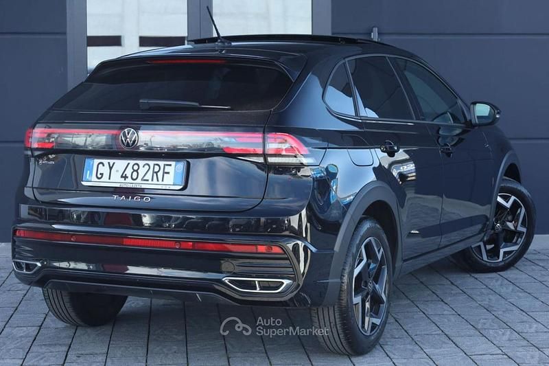 Usata VW Taigo R-line 116 CV (85 kW) 2025 Nero SUV