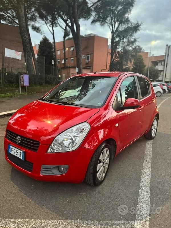 Usata Suzuki Splash 2008 Rosso Utilitaria