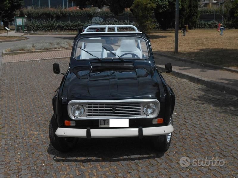 Usata Renault R4 50 CV (36 kW) 1989 Nero Cabrio