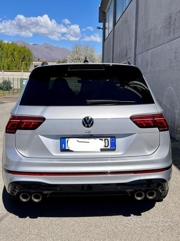 Usata VW Tiguan R 320 CV (235 kW) 2022 Grigio SUV