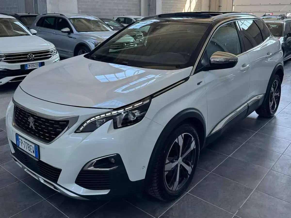 Usata Peugeot 3008 GT 177 CV (130 kW) 2018 Bianco SUV