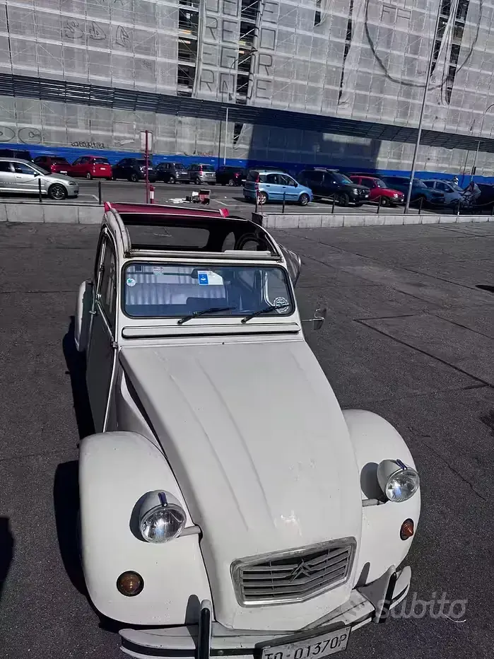 Usata Citroën 2CV 1989 Bianco Berlina