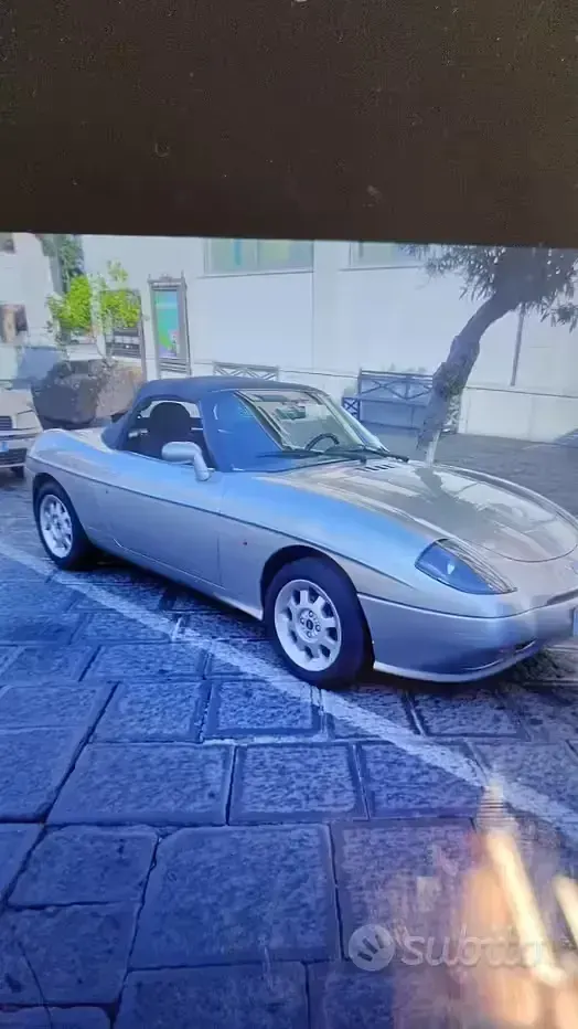 Usata Fiat Barchetta 131 CV (96 kW) 2001 Grigio Cabrio
