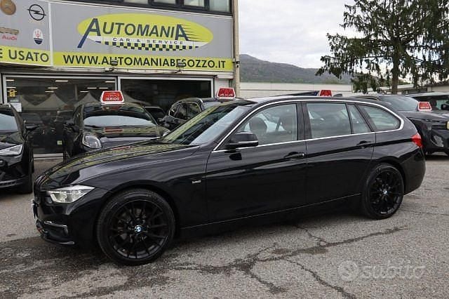 Nero Usata 2015 BMW 316 Luxury Line Station wagon | 10.990 € (Buon prezzo) - Immagine 1/4