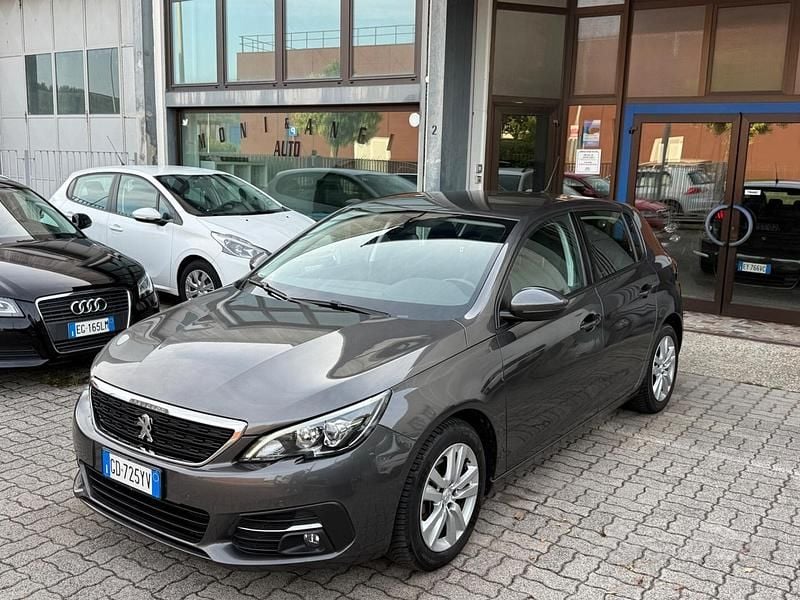 Usata Peugeot 308 GT 130 CV (95 kW) 2021 Grigio Berlina