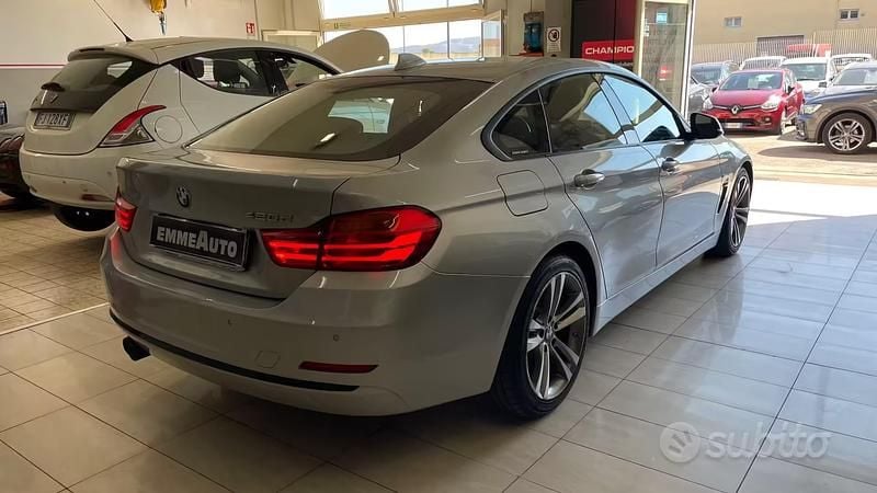 Usata BMW 420 Sport Line 190 CV (139 kW) 2016 Grigio Coupé