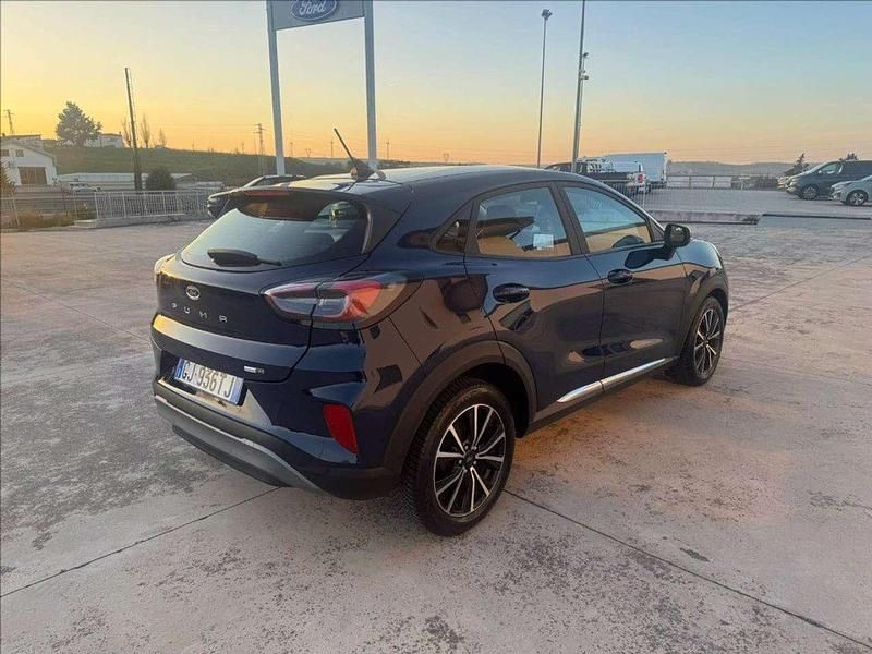 Usata Ford Puma Titanium S 125 CV (91 kW) 2022 Blu metallizzato SUV