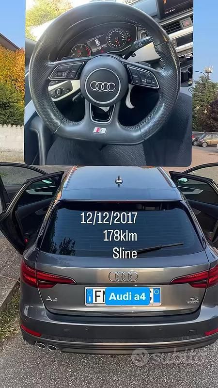 Usata Audi A4 190 CV (139 kW) 2017 Grigio Station wagon