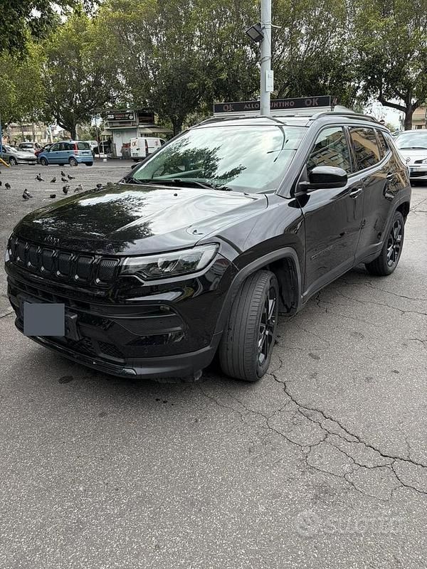 Usata Jeep Compass Night Eagle 131 CV (96 kW) 2022 Nero SUV
