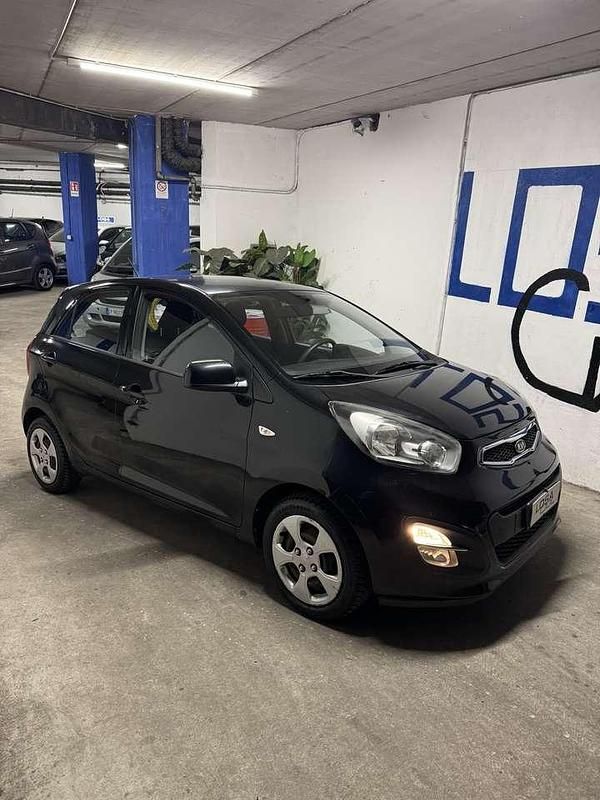 Usata Kia Picanto 69 CV (50 kW) 2012 Nero Utilitaria